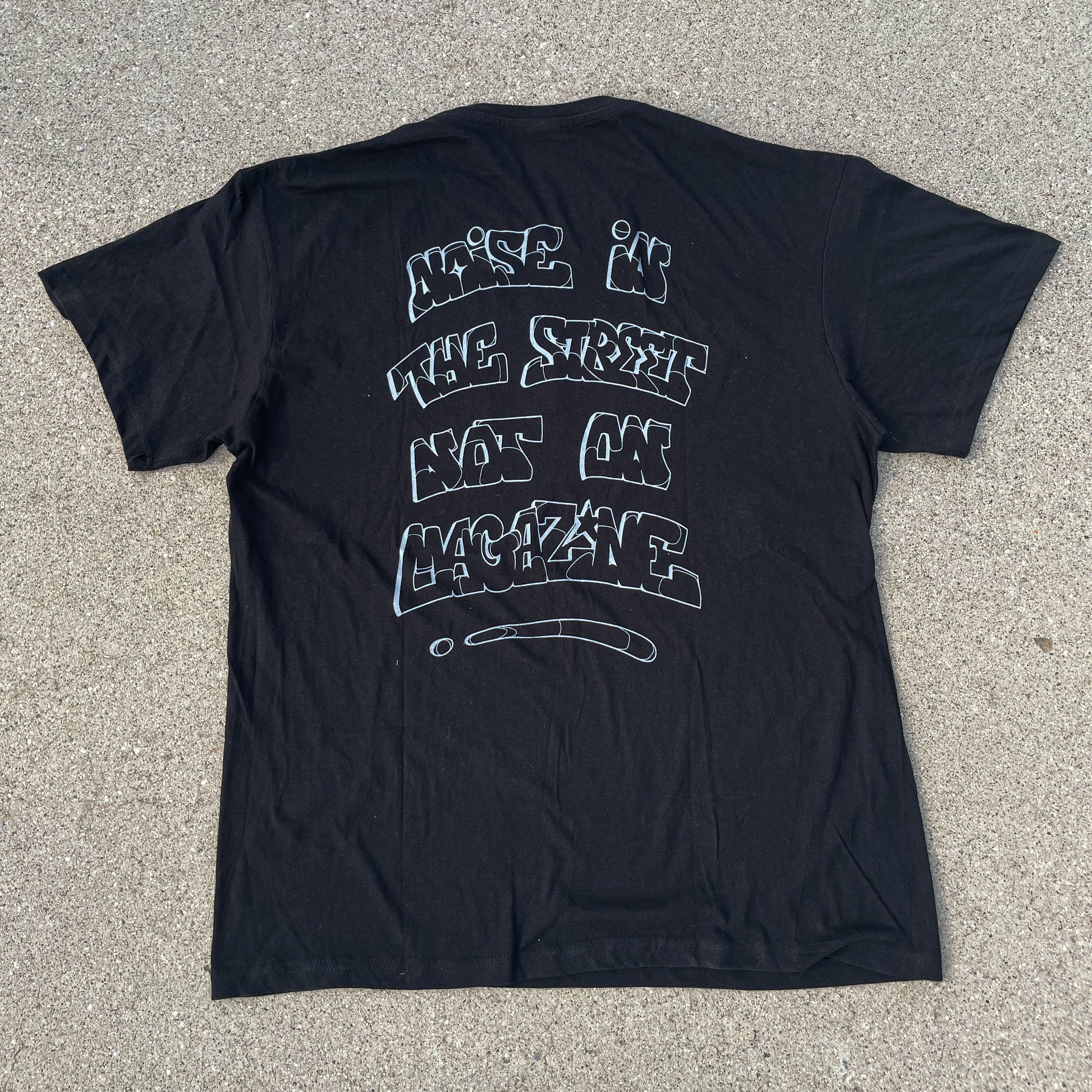 BACK VIEW OF A T-SHIRT, PRODUCT  PHOTO